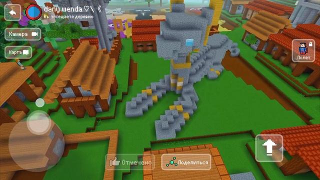 minecraft 3D я попал в мир спранков