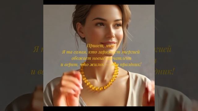 Ярко, свежо, с капелькой солнца!
Привет, мир! 👋 Я та самая, кто заряжает энергией, обожает новые в