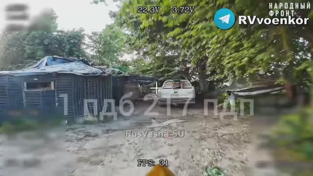 🇷🇺🔥🇺🇦Бои у Тёткино: десант громит артиллерию и транспорт врага в курском приграничье !!!
