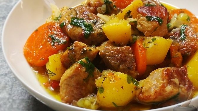 🥘 Мясо по-деревенски