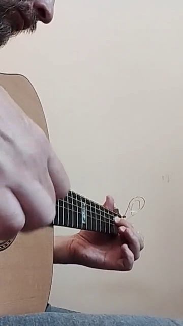 Фрагмент пьесы для гитары - Guitar piece fragment