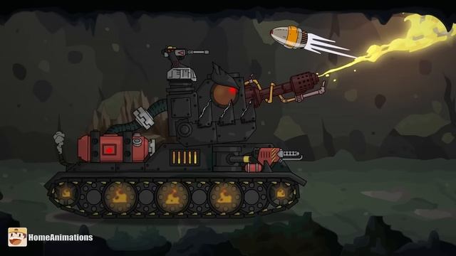 HomeAnimations – Мультики про танки  Гладиаторские бои ： Зажигалка vs Рам - Мультики про танки