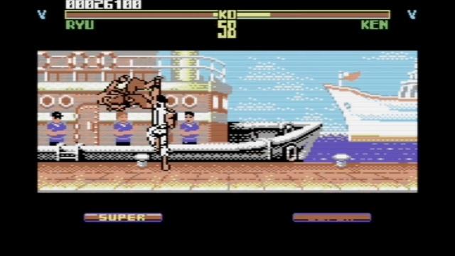 SUPER STREET FIGHTER II TURBO (2025) Commodore 64