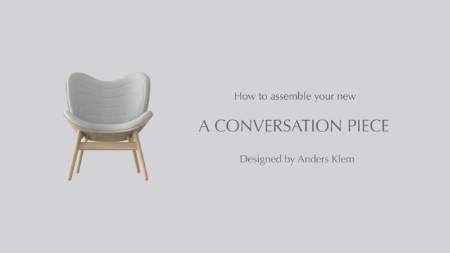 Инструкция по сборке кресла A Conversation Piece Lounge Chair Low