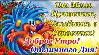 Доброе Утречко! Песня! От Меня Приветик, Улыбнись в Ответик! Самые Красивые Пожелания для Тебя!