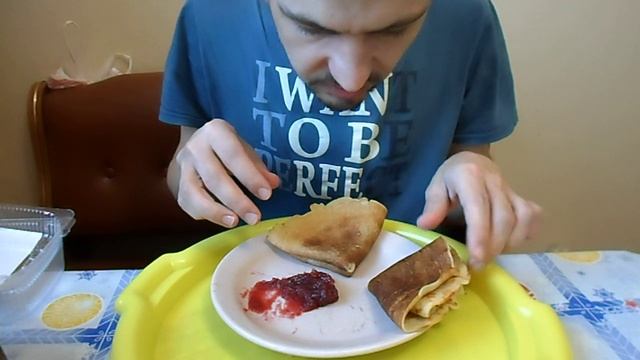 ОБЖОР БЛИНЫ С МАЛИНОВЫМ ПОВИДЛОМ, ОТМЕЧАЕМ ШИРОКУЮ МАСЛЕНИЦУ