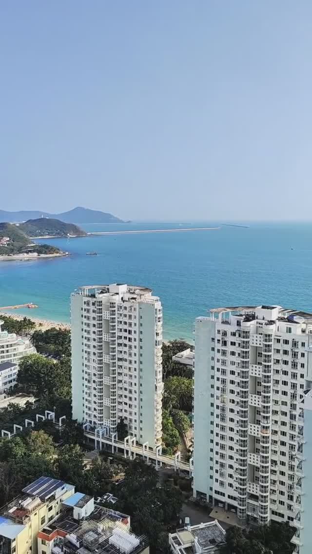 #Хайнань2025 🏝️ Бухта #Дадунхай 🌊 Бесплатная смотровая на 35 этаже отеля "Barry Boutique Hotel" ❤️