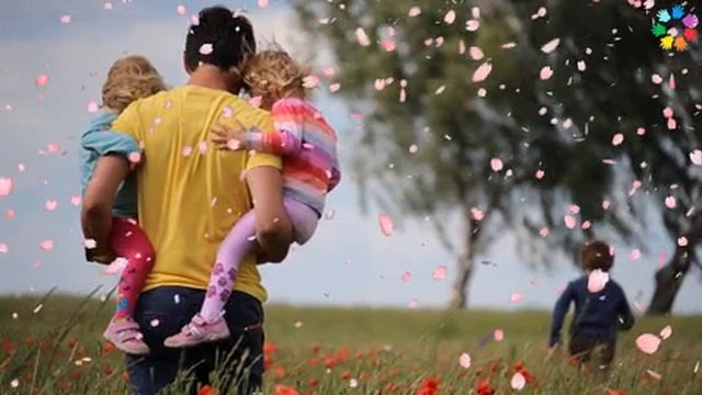 С днём отца. Музыкальная открытка поздравление.