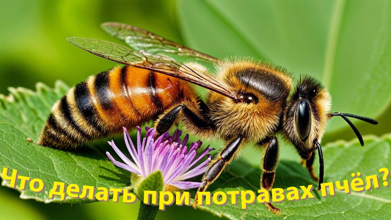 Потравы пчёл: что делать? Советы эксперта Олега Збанацкого