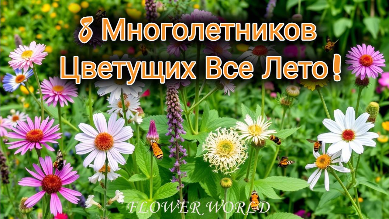 8 Многолетников, Цветущих Все Лето!😍