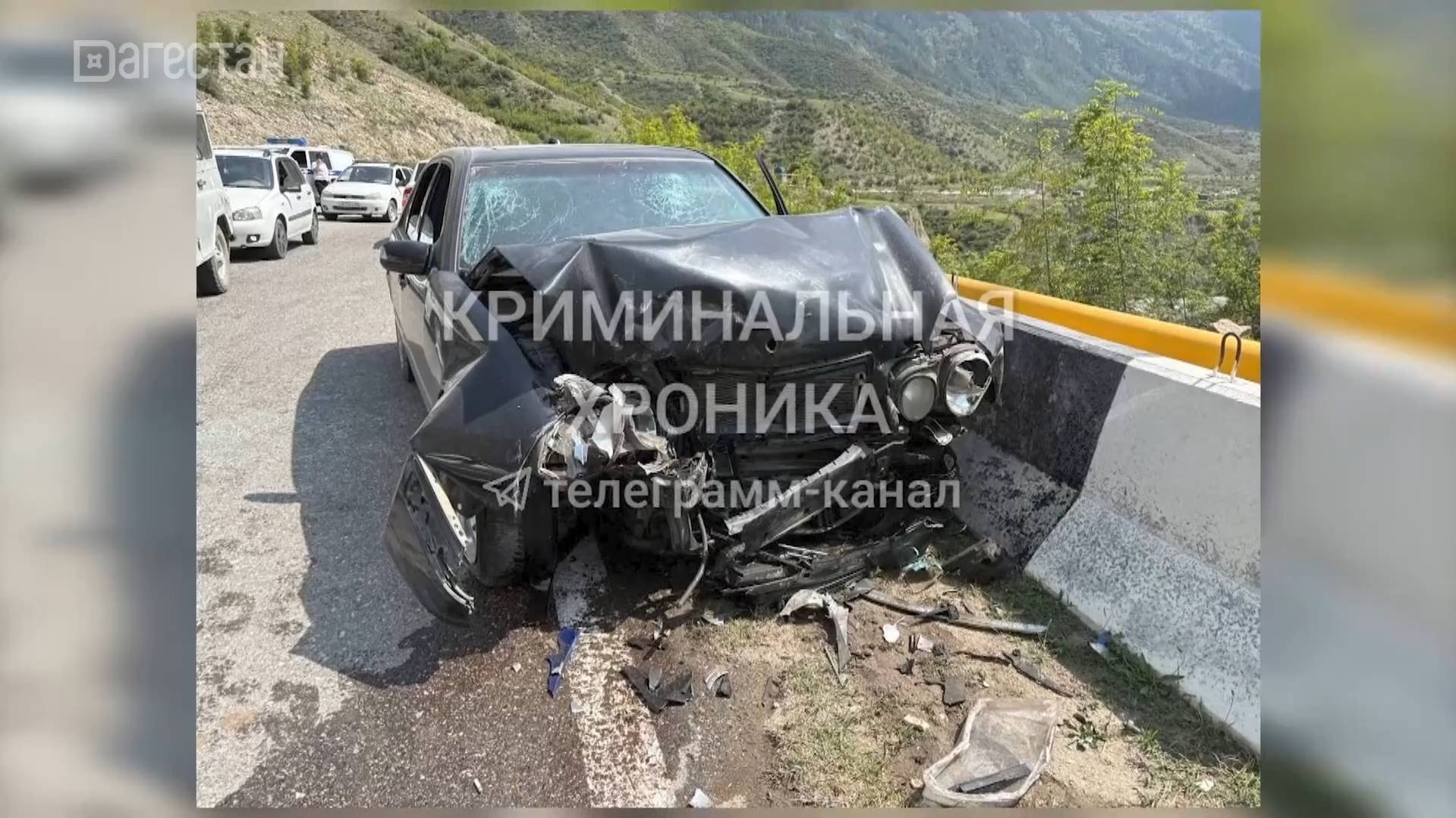 Страшная авария произошла в Гергебильском районе