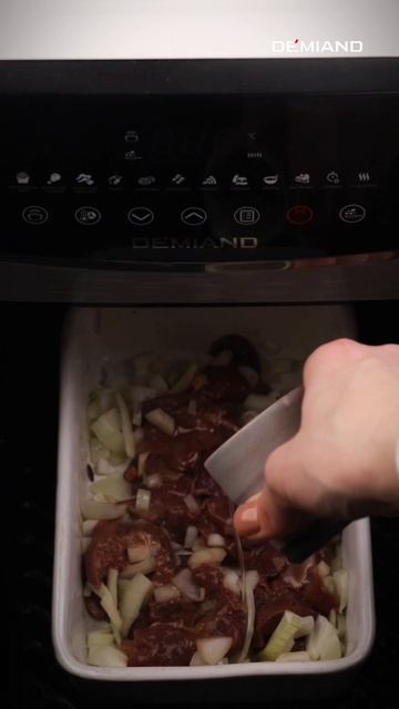 Рис с печенью и луком в аэрогриле Demiand 🍛