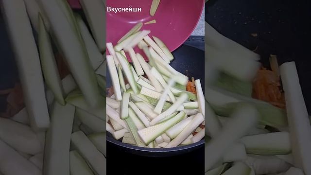 Кабачки вкусно и просто!#рецепт #кабачки