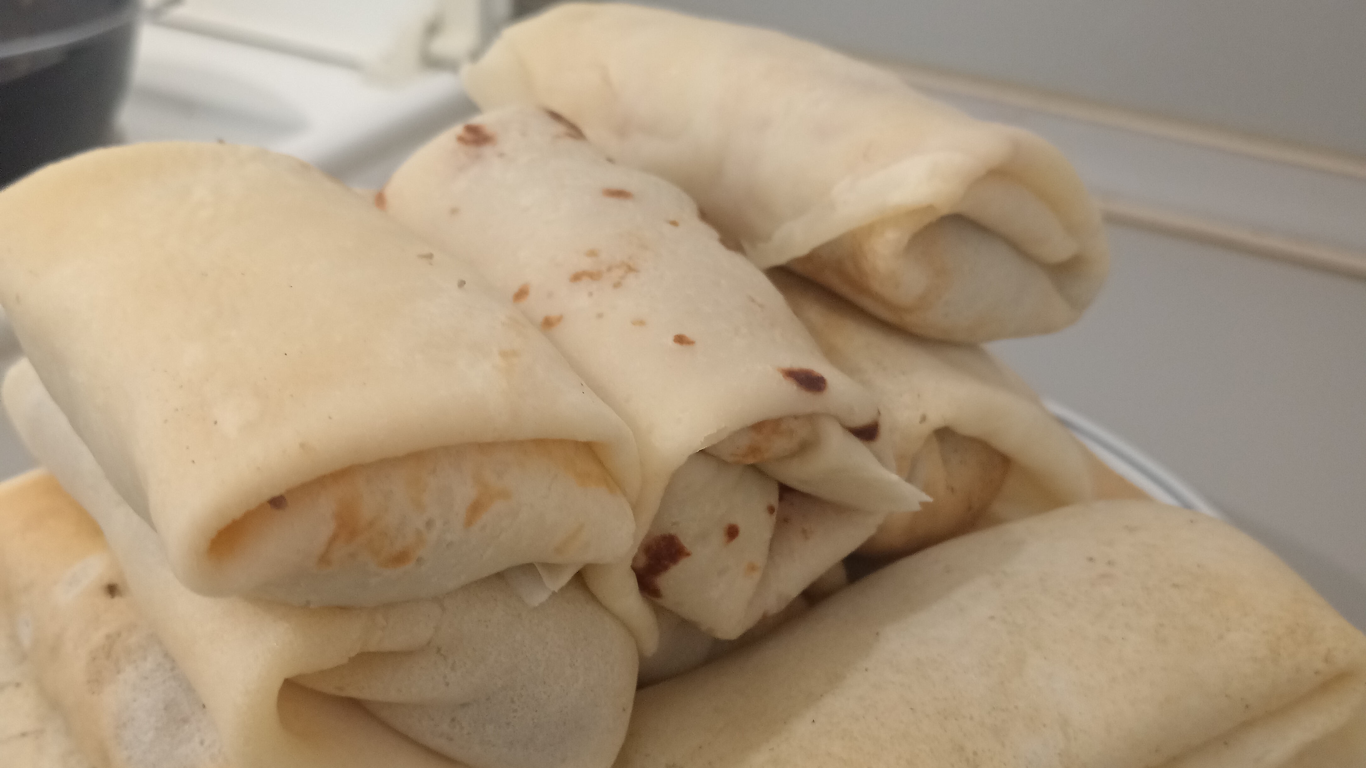 Заварные блины с ливером