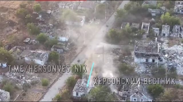 🔥Военнослужащие 49ОА проводят залистование на правобережье Херсонской области в н.п. Ольговка !!!