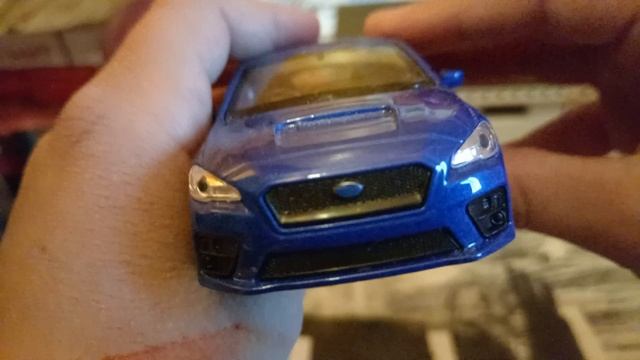 Модель автомобиля Субаро импрезо от Велли!