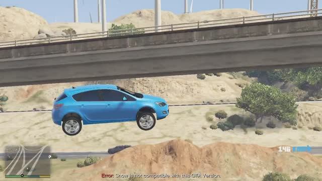 Opel Astra OPC краш и тест обзор супер легенды в #gtav