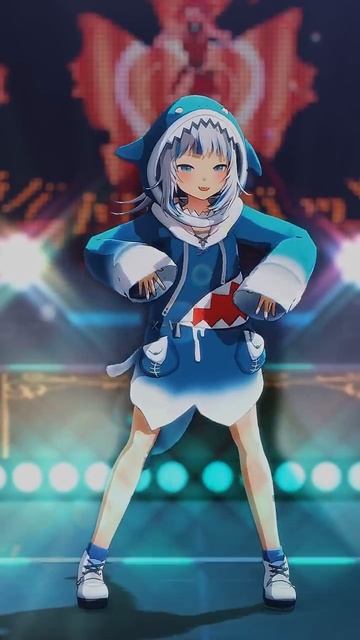 【 hololive MMD 】がうるぐら【A Horny Money World ～伝説の夜～】 #ホニマニダンス #mmd #gawrgura #がうるぐら