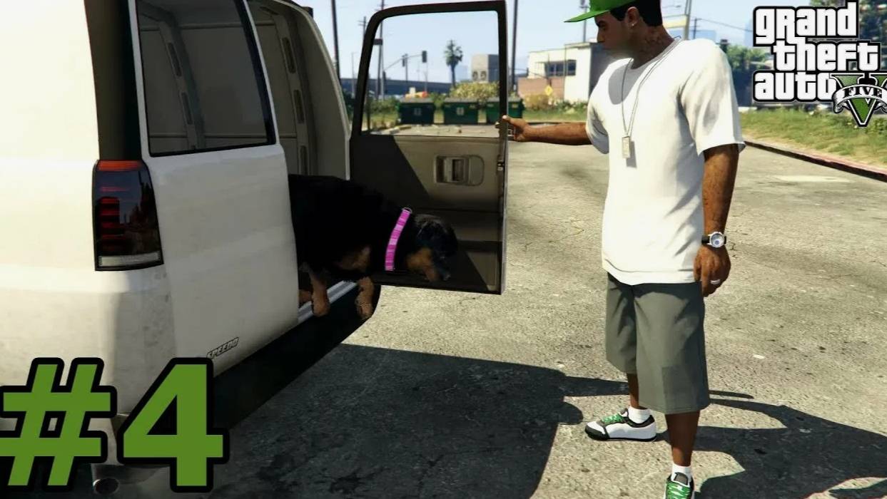 Прохождение ГТА 5 (Grand Theft Auto V) #4 Чоп #gta5 #гта5 #прохождениегта5 #топыкатегорий