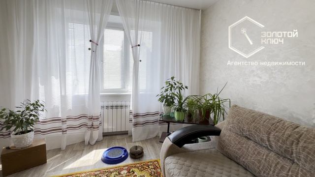 Трехкомнатная квартира с ремонтом по адресу:ул.Октябрьская,д 63.