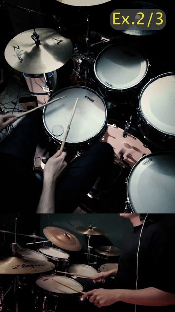 Барабанный курс “Prompted Ghosts”. Пример 2/3.