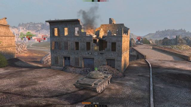 Бой на т-54обл, tanks blitz, wot blitz, wot, вот