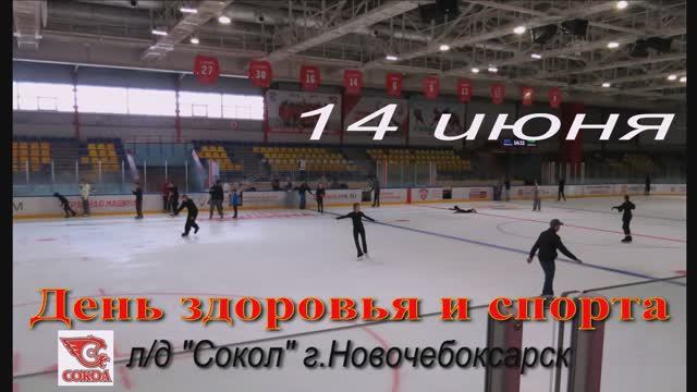 День здоровья и Спорта
в ледовом дворце "Сокол" города Новочебоксарска
14 июня