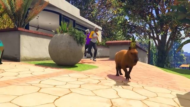 FlazinЯ ПРОЖИЛ 100 ДНЕЙ С КАПИБАРОЙ В ГТА 5 ! ВСЕ СЕРИИ С КАПИБАРОЙ В GTA 5
