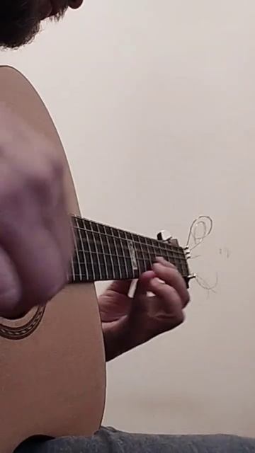 Фрагмент пьесы для гитары - Guitar piece fragment
