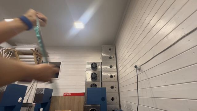 Видео-приемка станка №032 для производства натяжных потолков (отгрузка в г.Екатеринбург)