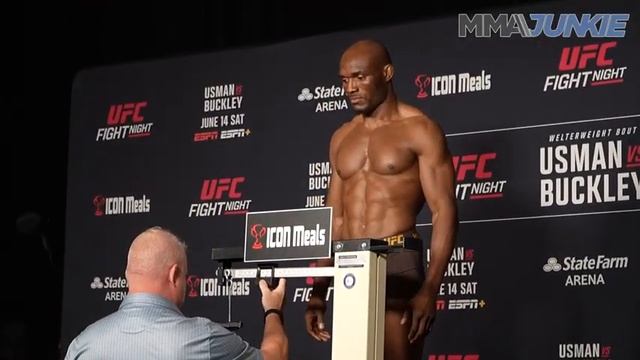 Камару Усман - Хоакин Бакли (UFC on ESPN 69, Атланта, США. 15.06.2025)