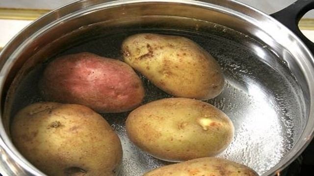 Картофельная лепешка от кашля