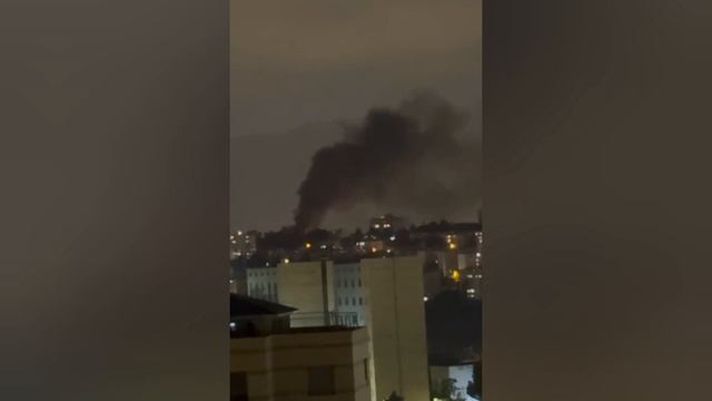 Иранские баллистические ракеты атакуют Хайфу и место падения одной из иранских баллистических ракет…
