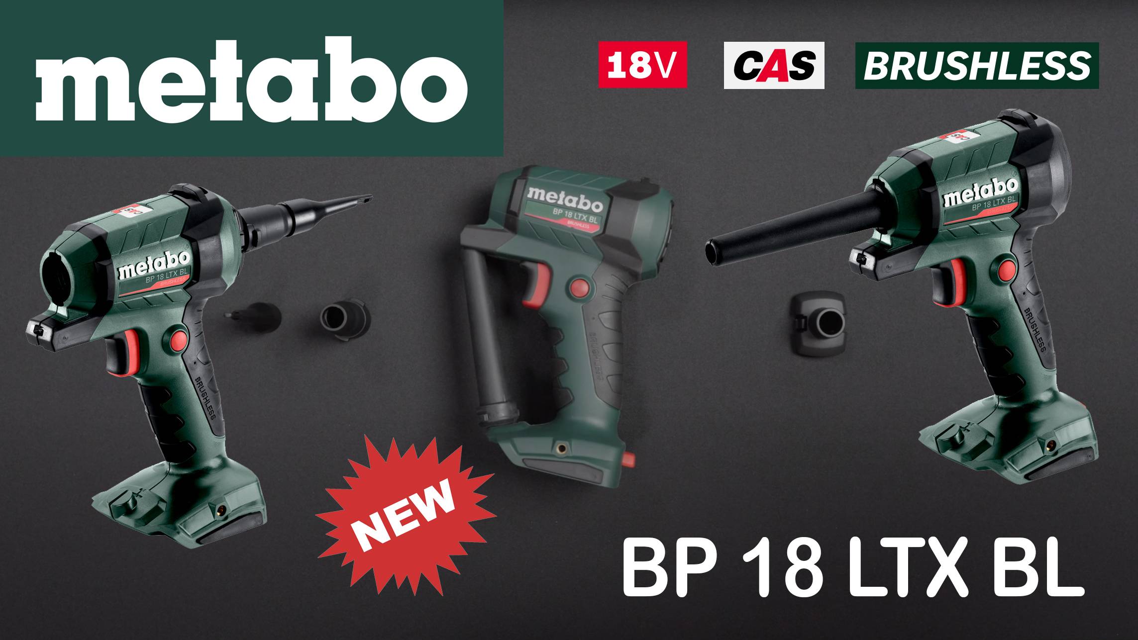 METABO BP 18 LTX BL Aккомуляторный пистолет для продувки