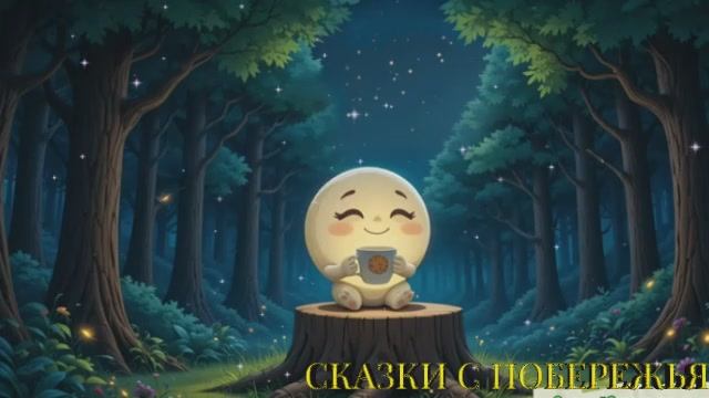 Сказки с Побережья - Сказка Как отдыхает луна? Самые добрые и Красивые сказки для детей на ночь