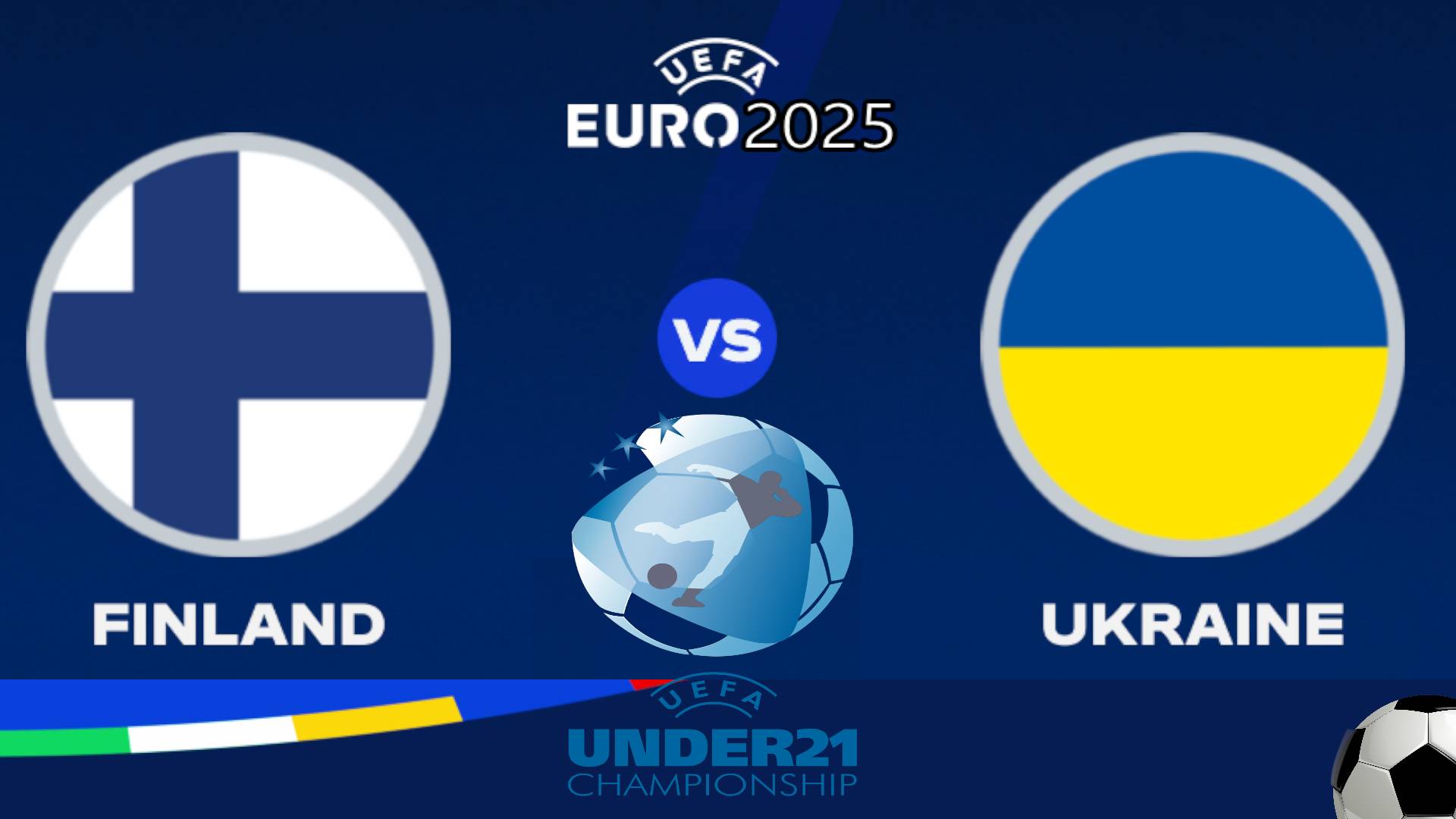 Футбол. Финляндия - Украина. Чемпионат Европы среди мужчин U-21. Групповой этап. Finland - Ukraine.