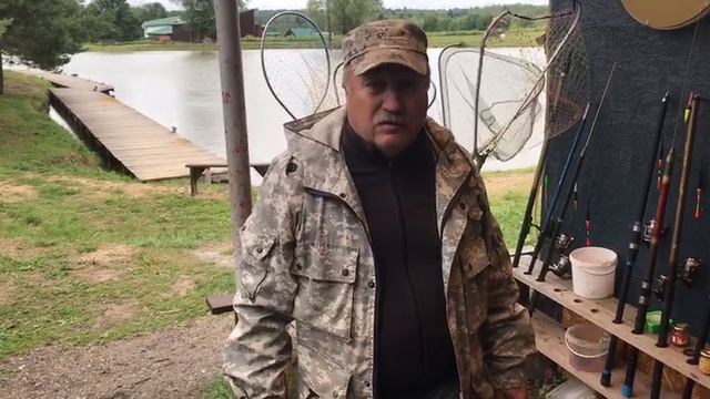 итоговый улов на малом водоёме