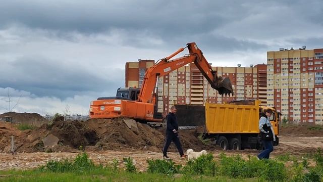Строим новые дома. Семчино. Рязань. ЖК "Живи"