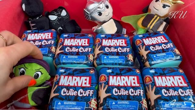 РАСПАКОВКА ИГРУШЕК - наручники Disney Marvel Cutie с плюшевой пощечиной