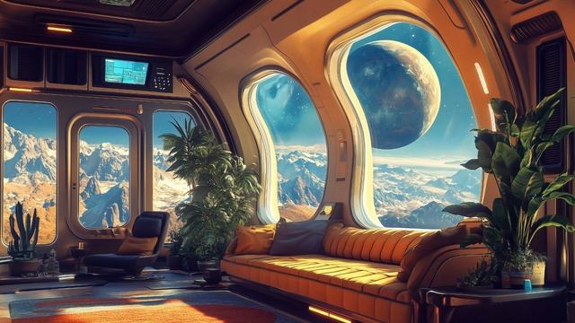 Celestial Cozy Sci Fi Ambient Music for Relaxing Space Journeys 🎧 Binaural Beats [3Hz Delta Waves]