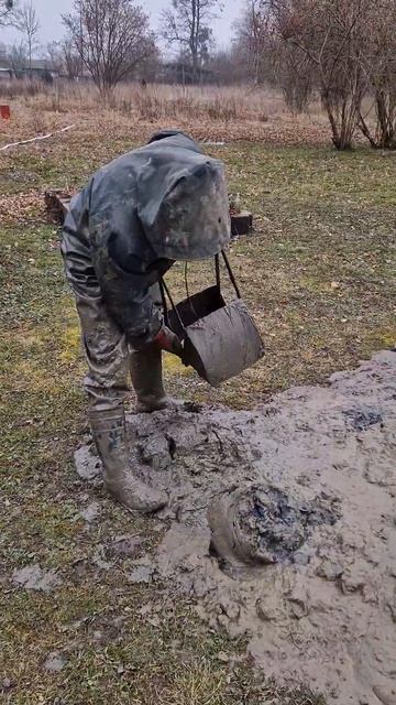 Чистка колодца. 24 кольца. Калининград. Часть 4