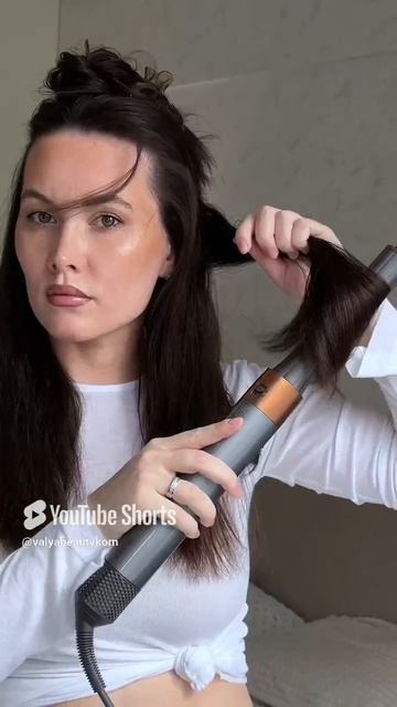 Объемная укладка бюджетным спреем🙀 #укладка #hair #волосы #hairtok #дайсон #hairstyle