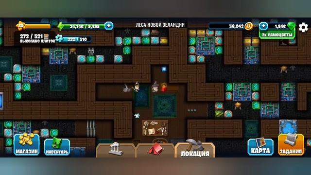 New Diggy's Adventure. Питомец. Леса новой Зеландии.