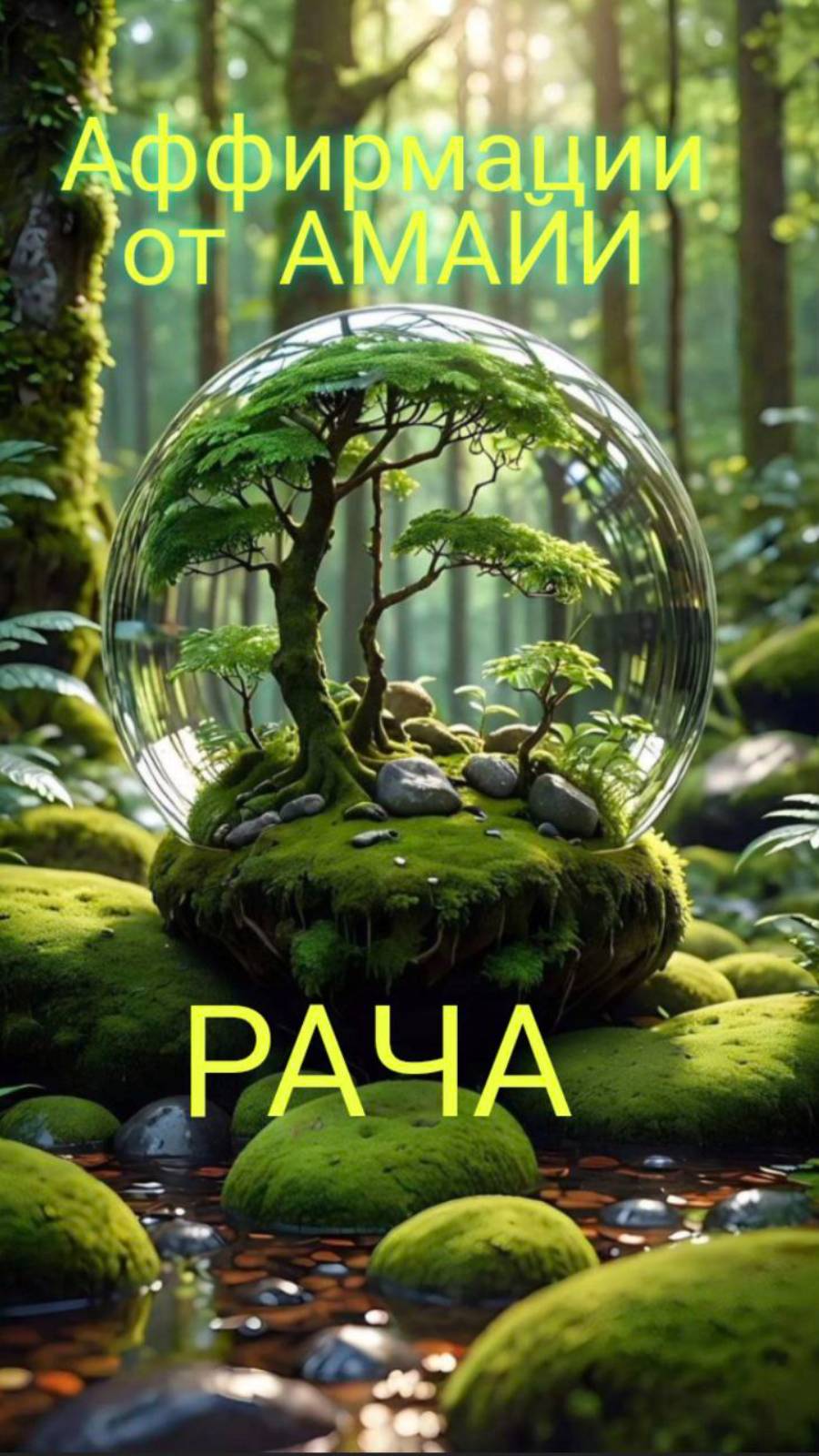Рача. Аффирмации от Амайи #вселеннаяя #релакс  #аффирмации