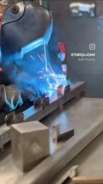 Изготовление металлоконструкций для секционного забора ⚙️🔥