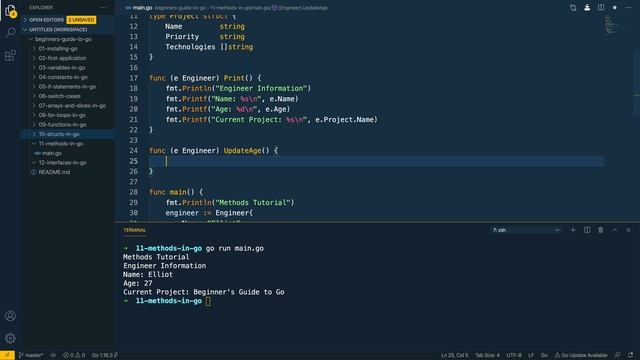 12 - Methods in Go