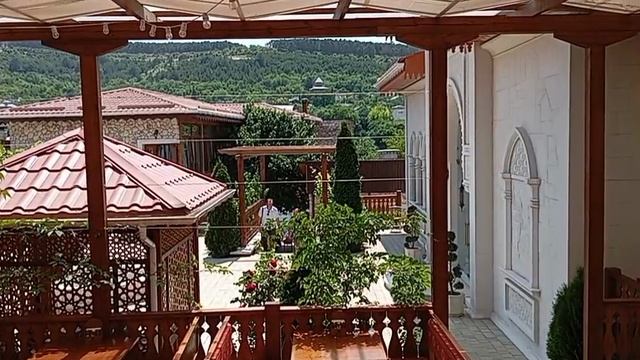 БАХЧИСАРАЙ. КРЫМСКО-ТАТАРСКОЕ КАФЕ.