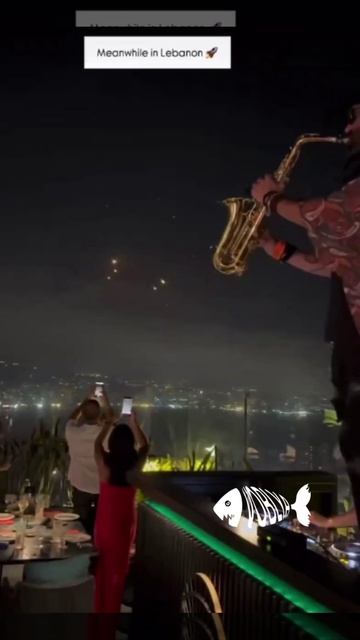 Этой ночью Ливанцы наблюдали как утюжат Израильскую Хайфу.