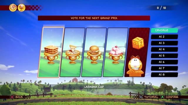 ChatGPT сказал Возвращение Гарфилда в гонках! Полный обзор Garfield Kart Furious Racing