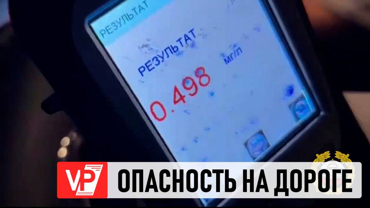 ГОСАВТОИНСПЕКТОРЫ ЗАДЕРЖАЛИ НЕТРЕЗВЫХ ВОДИТЕЛЕЙ